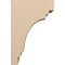 Ekena Millwork 10"W x 20"D x 30"H Classic Pescadero Rough Cedar Woodgrain TimberThane Corbel, Primed Tan CORUR10X20X30PECRCPR - alternate 4